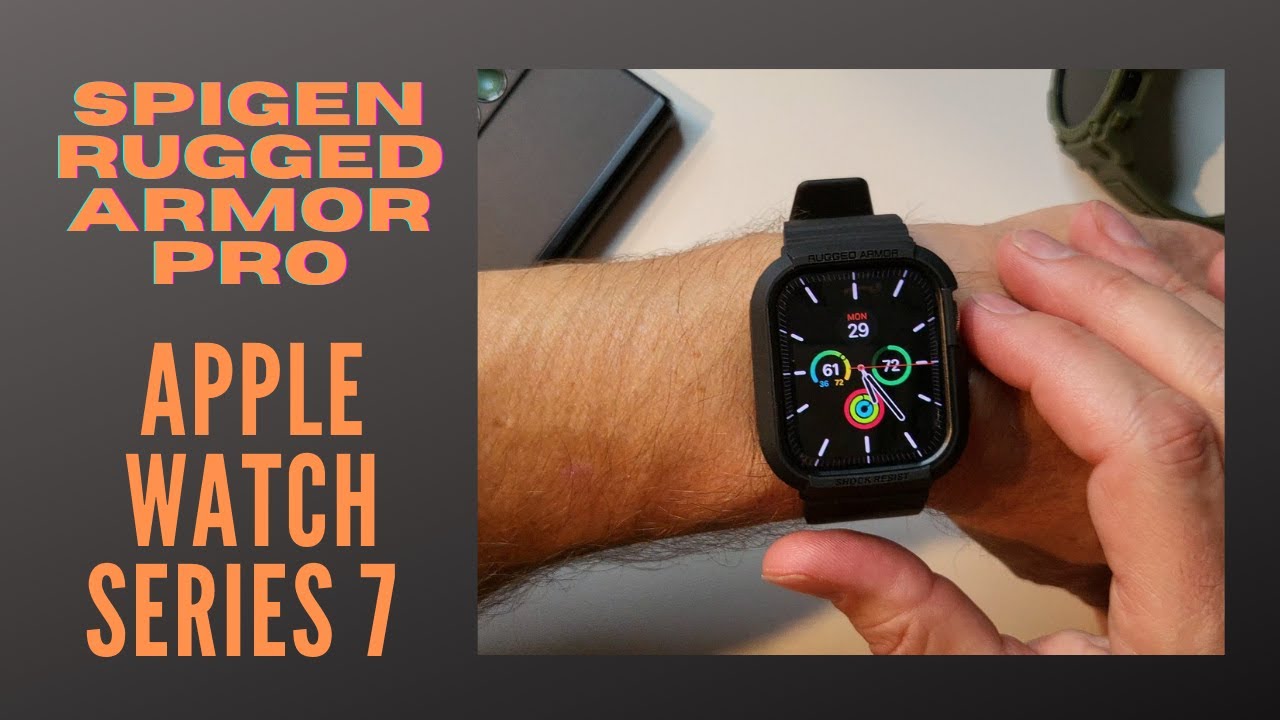 Apple Watch Series 7 Rugged Case - Spigen Armor Pro 