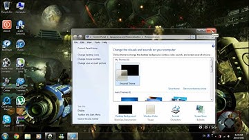 how to change mouse pointer on windows 7