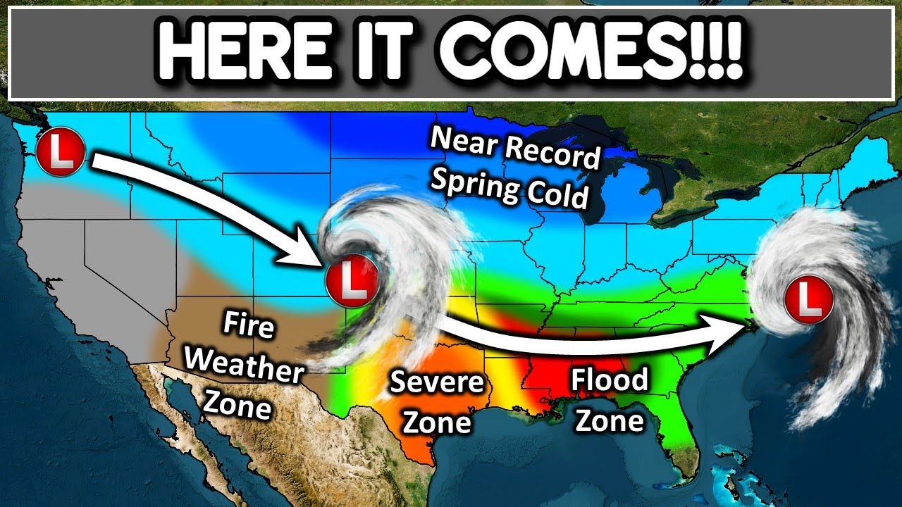 All Eyes Are On This Next Storm For Tuesday… - YouTube
