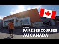 Faire ses courses au canada 