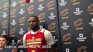 LeBron James May 4, 2016