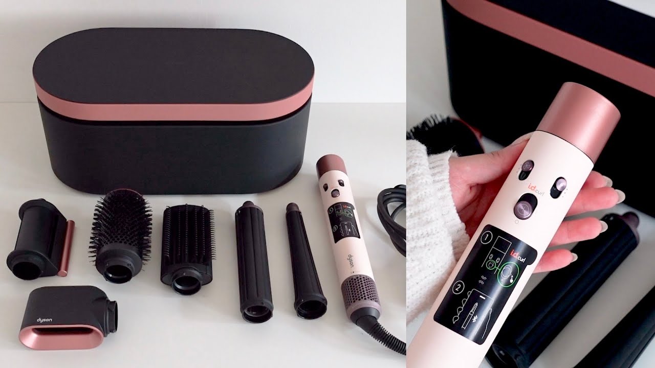 unboxing the dyson airwrap i.d. 🤍 | setup, attachments & first