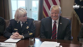 President Trump hosts a roundtable discussion on border security and safe communities 1/11/19