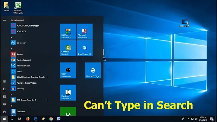 How to Fix Unable to Type in Windows 10 Search Bar (100% Works)