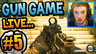 "NOOB CAKE!" - Gun Game LIVE w/ Ali-A #5! - (Call of Duty: Ghost)