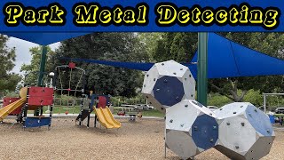 Park Metal Detecting : Found Silver & Gold in the Tot Lot