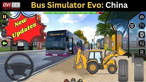 Bus Simulator Evo: China. Realistic bus simulator Route 1 Gameplay! (Android/iOS 2025 Update)