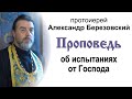 Проповедь об испытаниях от Господа (2021.07.09). Протоиерей Александр Березовский