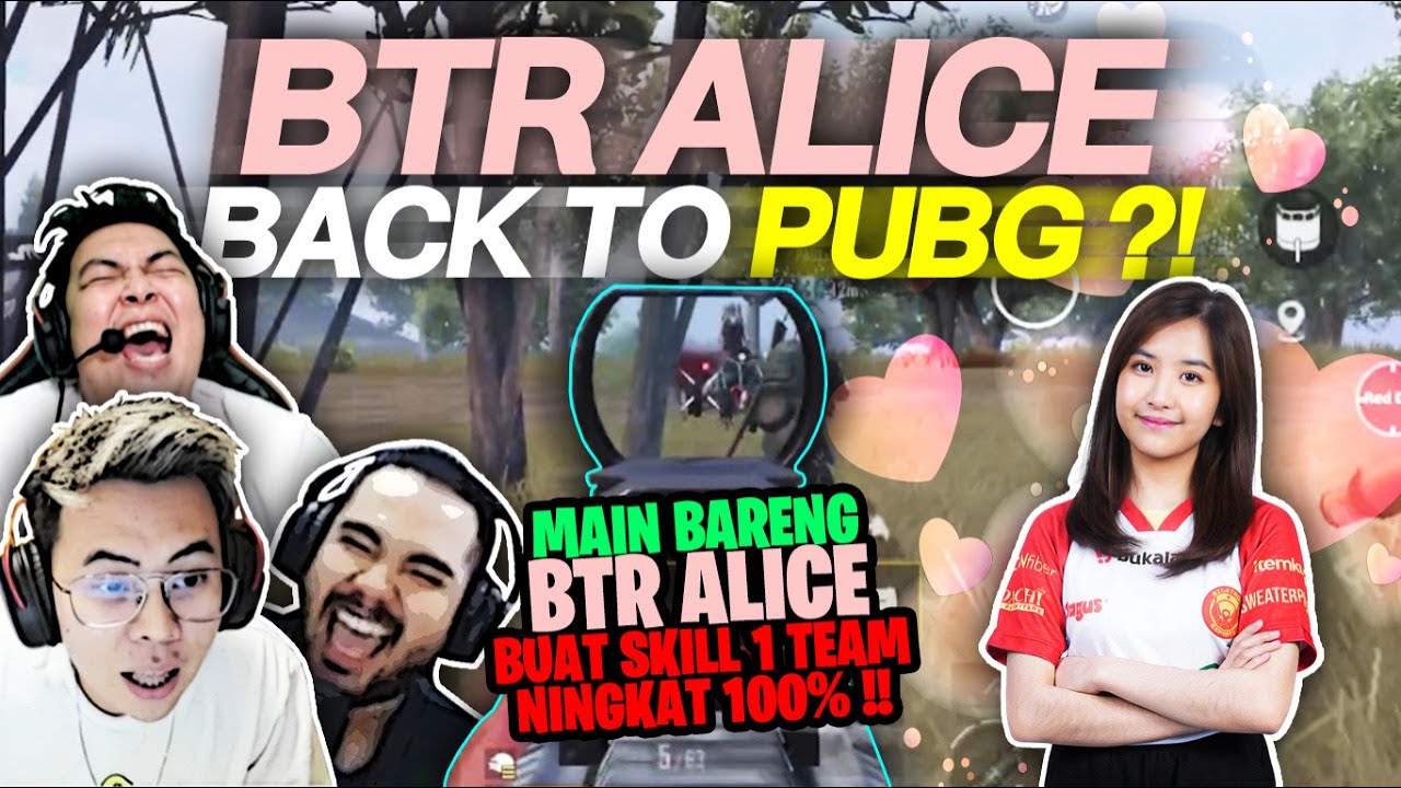 MAIN BARENG BTR ALICE BACK TO PUBGM ?! SKILL@skyskuuy @Bangpen AUTO NINGKAT 100% !!! – PUBG MOBILE