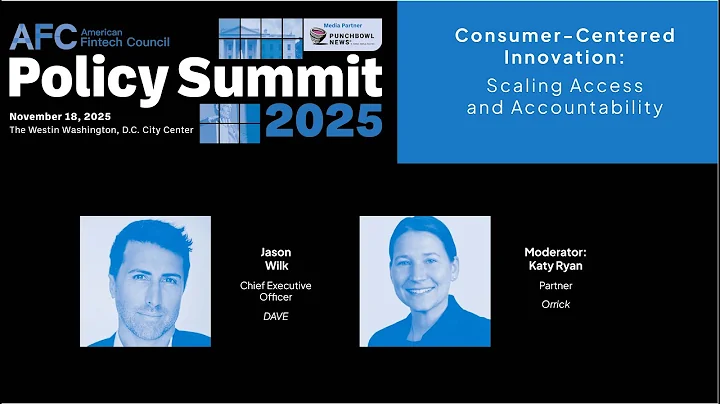 AFC Policy Summit 2025 | Consumer-Centered Innovation: Scaling Access and Accountability