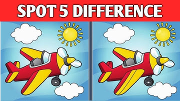 Can you Spot 5 Differences in 20 Seconds | Spot 5 Difference Between two Images | Riddle Hunt