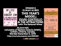 Capture de la vidéo Ep 8 (No.003) Elvis Costello: This Year's Model, Alumni Hall, London, Ontario, Canada, Nov. 6, 1978