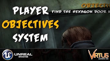 Player Objectives System -#8 Creating A Survival Horror (Unreal Engine 4)
