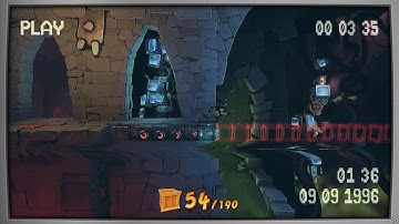 Crash Bandicoot 4 - Flashback Level 11 - Cortex Vortex Pre-Check