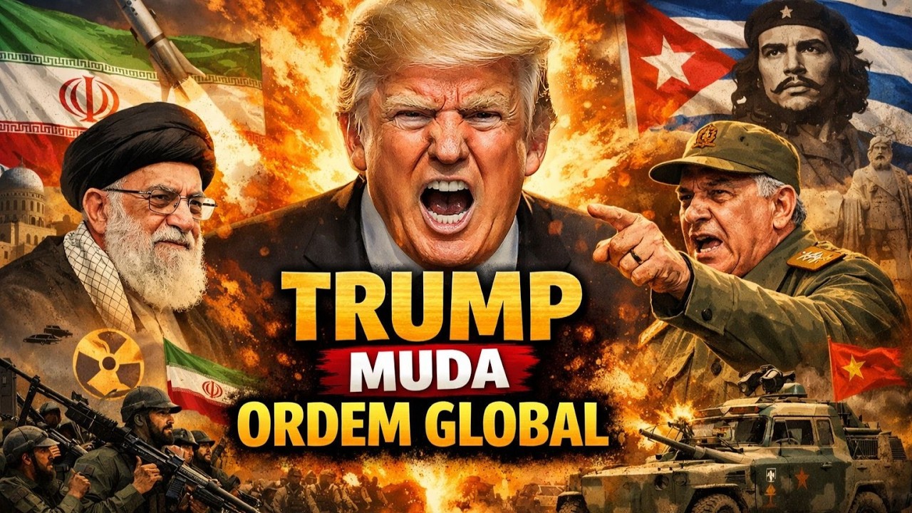 Trump mira Irã e Cuba para mudar o mundo | BK SHOW<span class=