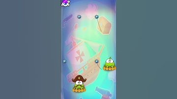 Cut The Rope: Time Travel Walkthrough - Pirate Ship Level 5