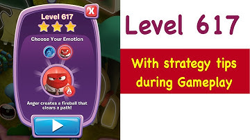 Inside Out Thought Bubbles Level 617 Tips and Strategy Gameplay Walkthrough Youtube No Boosters