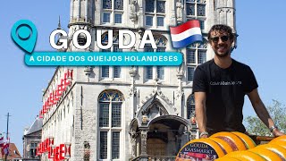 GOUDA, HOLANDA - O QUE FAZER em 1 DIA na CIDADE DOS QUEIJOS HOLANDESES