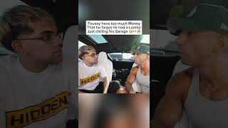 Fousey have too much MoneyThat he forgot he had a LamboJust chilling his Garage 😳 #n3on #funny