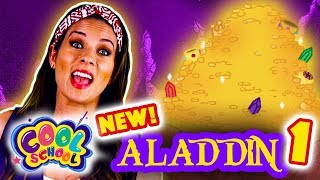 Aladdin and the Magic Lamp - NEW Part 1 | Story Time with Ms. Booksy at Cool School