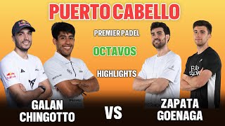 🏆 Puerto Cabello Venezuela P2 Premier Padel: Galan y Chingotto vs Zapata y Goenaga | Highlights