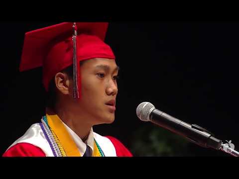 David Thang, Travis Early College High School Valedictorian