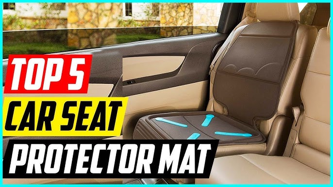 Car Seat Protector Kick Mat Review and Demo on Everyman Driver 