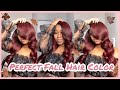 FROM BLACK TO BURGUNDY | BEGINNER FRIENDLY (NO BLEACH) | FALL COLOR + STYLE | LanisaJamia