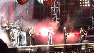 Rammstein - Pussy LIVE @ Ippodromo Capannelle, Rome, Italy, 9 July 2013