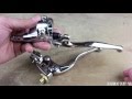 Vtwin Mfg Chrome Hand Lever Assembly for Choppers & Bobbers - Deadbeatcustoms.com