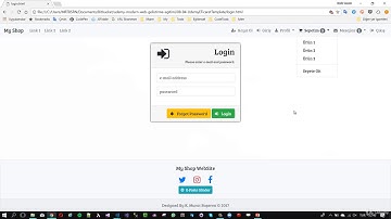 E-Ticaret Sitesi Navbar(Menü) Tasarımı (Bootstrap 4 ile)