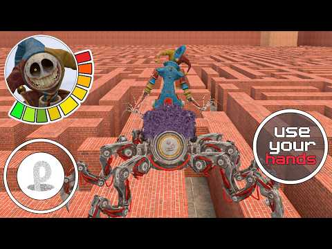 I BECAME THE PROTOTYPE (CURSED) IN THE MAZE!? | POPPY PLAYTIME | GARRY'S MOD