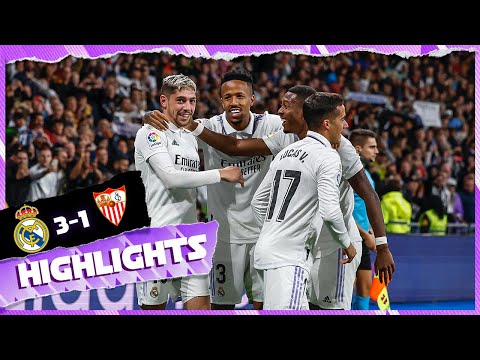 Real Madrid 3-1 Sevilla | HIGHLIGHTS | LaLiga 2022/23