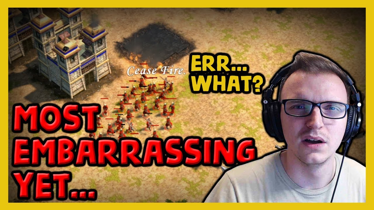My Most Embarrassing Game yet... | 1v1 Ranked Multiplayer | Age of ...