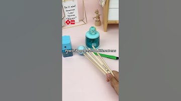 Pencil sharpeners from different eras#iigen #stationery #cute #kawaii #shorts #viral