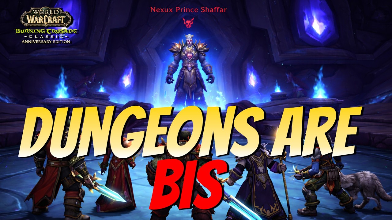 DUNGEON SPAM IS THE BEST WAY TO LEVEL IN TBC ANNIVERSARY!