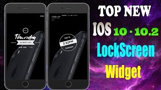 Top New IOS 10 - 10.2 Jailbreak LockScreen Widget / 2017 screenshot 4