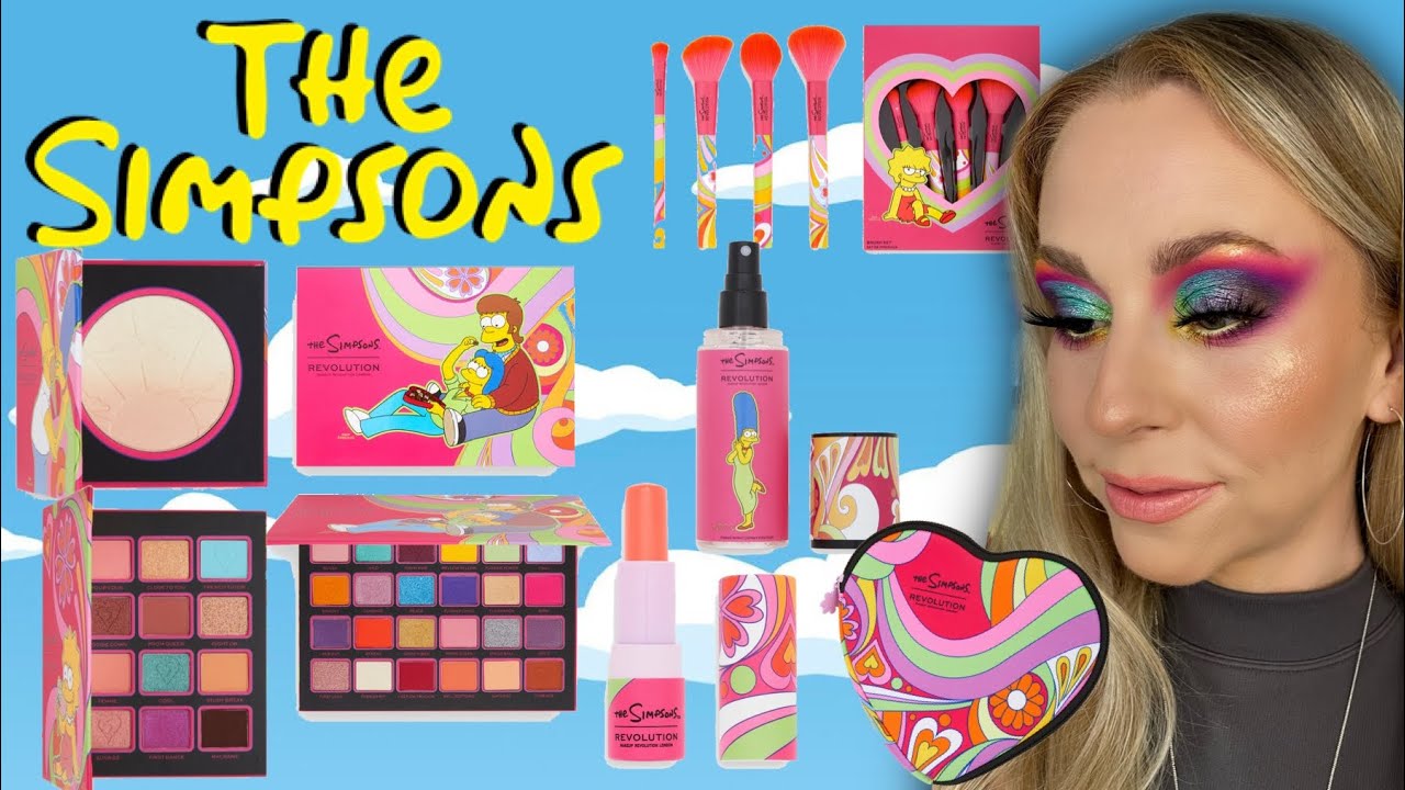 NEW REVOLUTION X SIMPSONS SUMMER OF LOVE COLLECTION | First impressions & swatches
