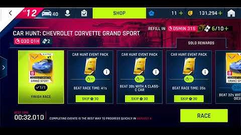 Asphalt 9 Chevrolet Corvette Grand Sport upgrading to 2 🌟