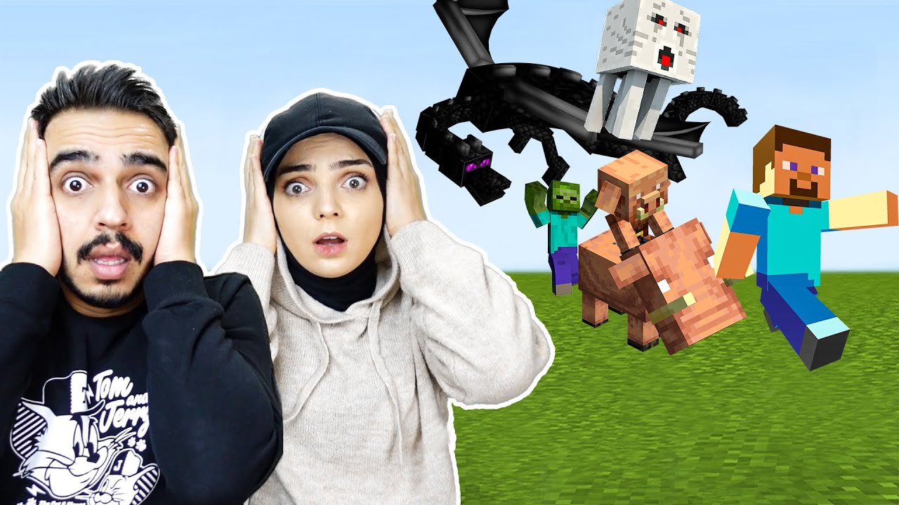 ZIPLARSAN RASTGELE MOB DOĞAR !! 😱 MİNECRAFT MOD