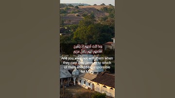 قرآن الكريم سورة آل عمران الآية 43The Holy Quran, Surah Al Imran, Verse 43 #قران_كريم