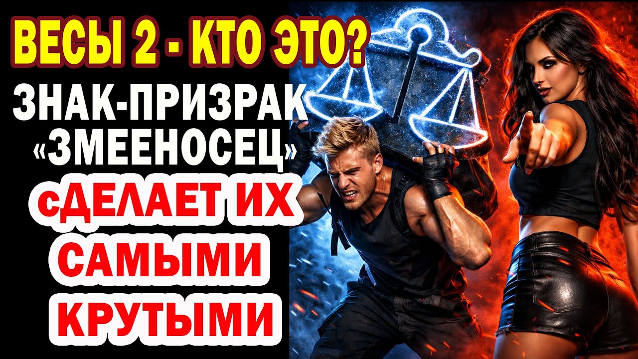 Как 13-й знак Змееносец изменит ВЕСОВ❓Почему Деньги Удача Счастье станут  НАВСЕГДА
