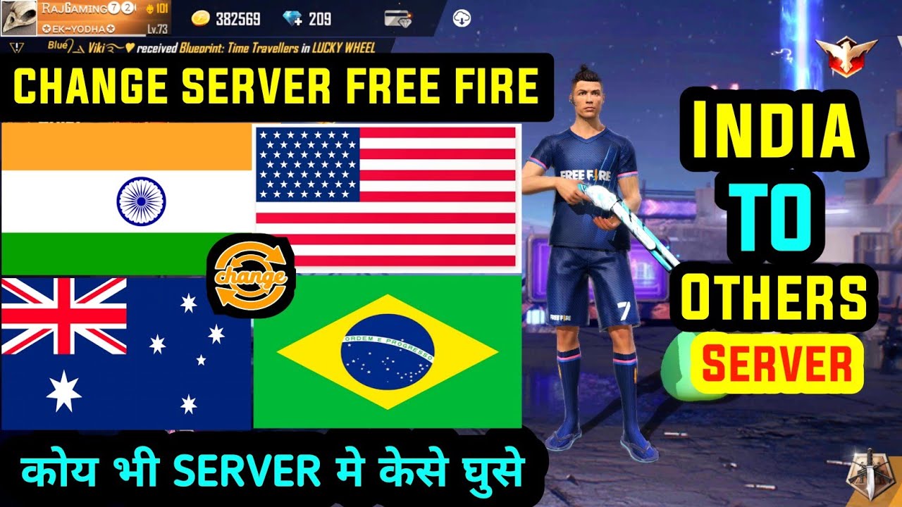 How to change your Free Fire server - Quora