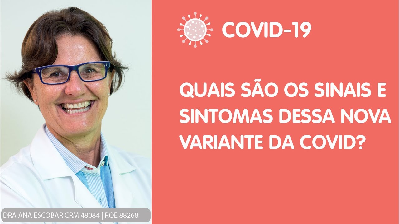 Quais são os sinais e sintomas dessa nova variante da COVID? - YouTube