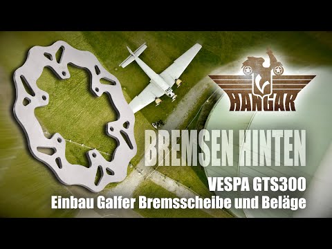 Einbau von Bremsscheibe
