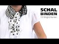Schal binden - 10 Möglichkeiten  | Sintre