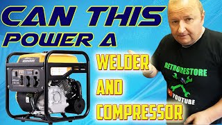 Can This Portable Generator Run A Welder And Compressor?