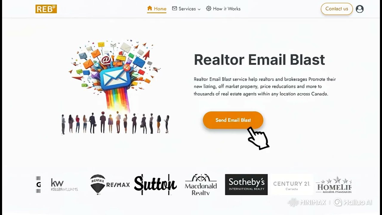 Realtor Email Blast | Reach Over 100K Realtors Across Canada