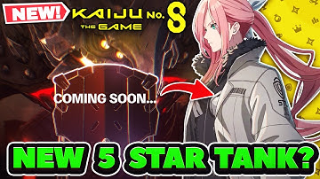 OUR FIRST NEW 5 STAR TOMORROW! NEW STORY & MORE! | Kaiju No. 8 The Game