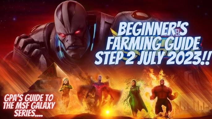 The Ultimate F2P Beginner Farming and Leveling Guide™ for MARVEL Strike  Force : r/MarvelStrikeForce